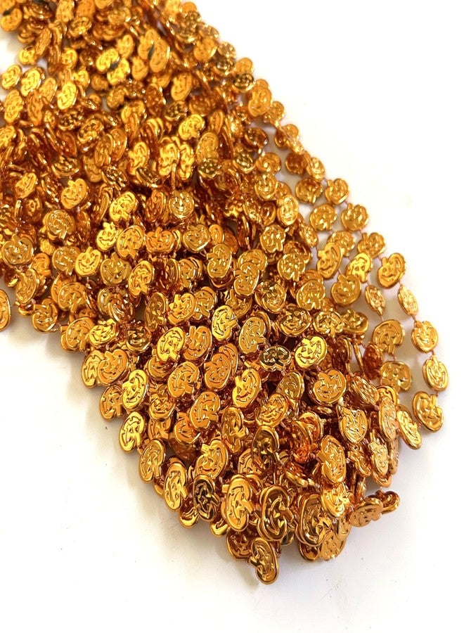 GZYSSL 48 Pcs Halloween Party Pumpkin Shaped Beads Necklaces Halloween Orange Pirate Party Beads Necklaces Decorations Accessory - Image 5